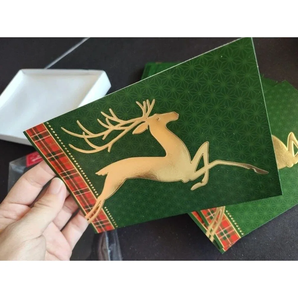 100 pcs Christmas holidays cards and envelopes postcards